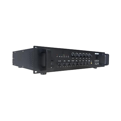 картинка Hikvision DS-QAE0A120G1-VB6 Аналоговый усилитель 120 Вт, 6 зон от компании Intant